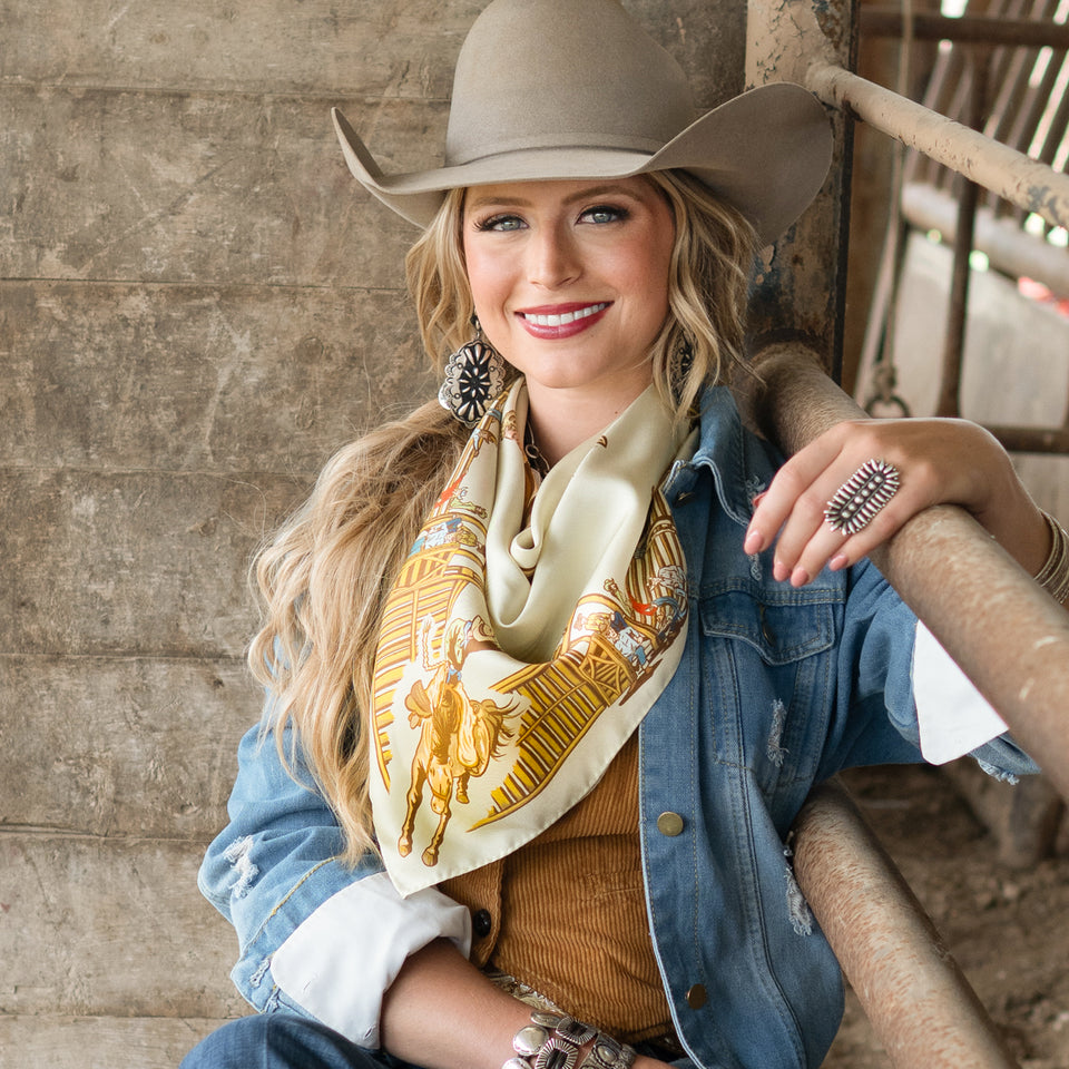 Shorty Scarf- Back When They Bucked