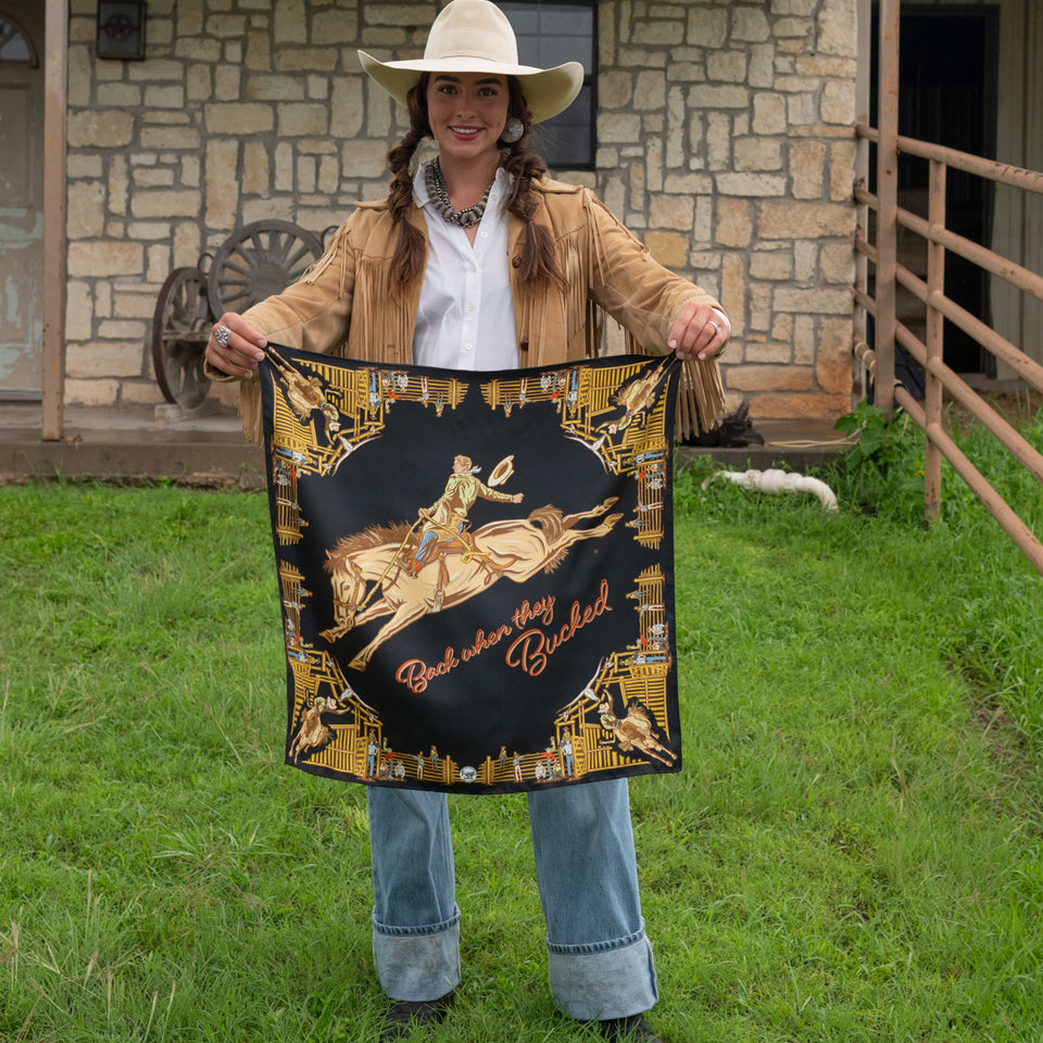 Shorty Scarf- Back When They Bucked