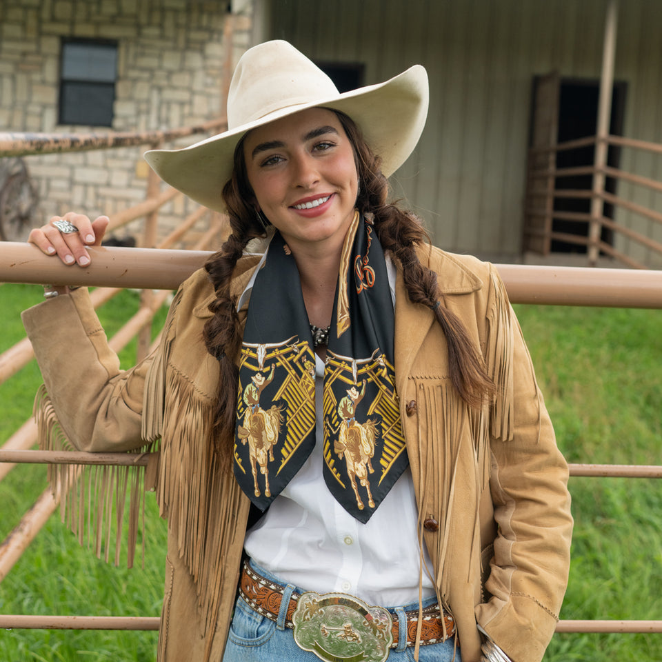 Shorty Scarf- Back When They Bucked