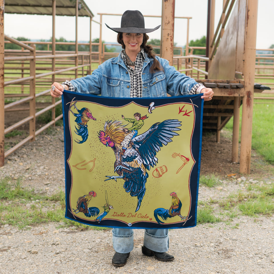 Long & Tall Scarf - Gallo Del Cielo