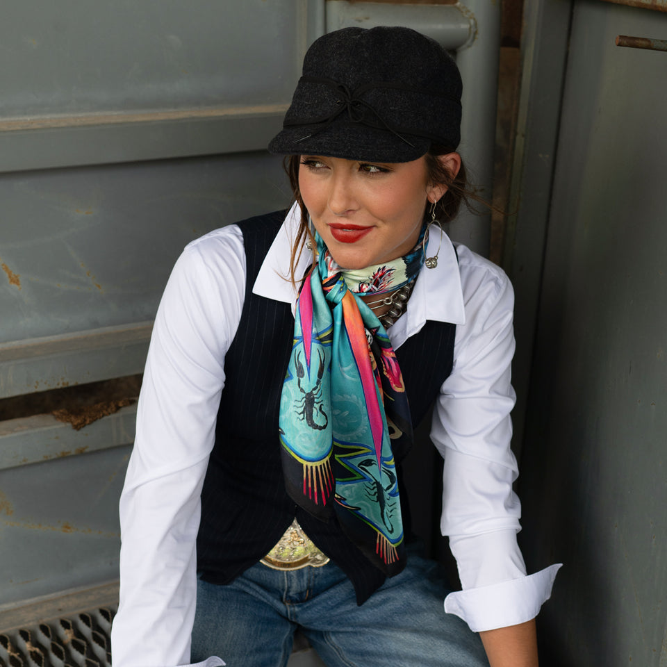 Shorty Scarf- The Sting of Reality