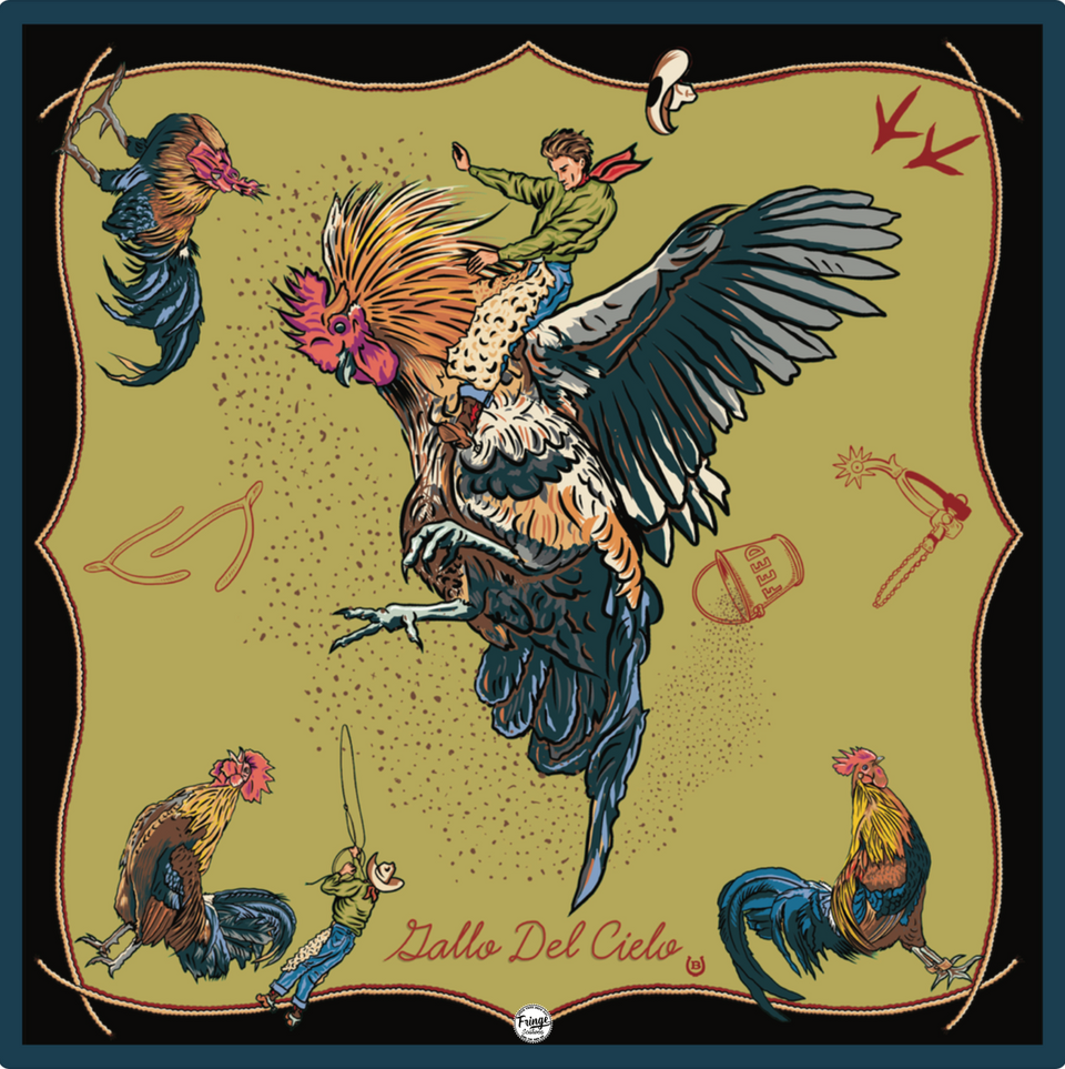 Long & Tall Scarf - Gallo Del Cielo