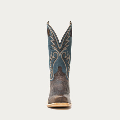 McCune Cutter Toe Long-Wear Cowboy Boot Chocolate Bison