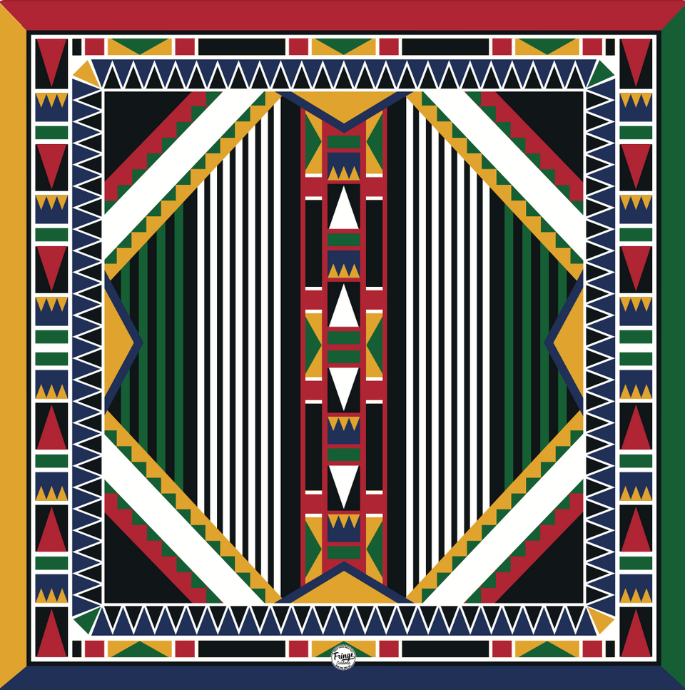 Long & Tall Scarf - Highly Decorated