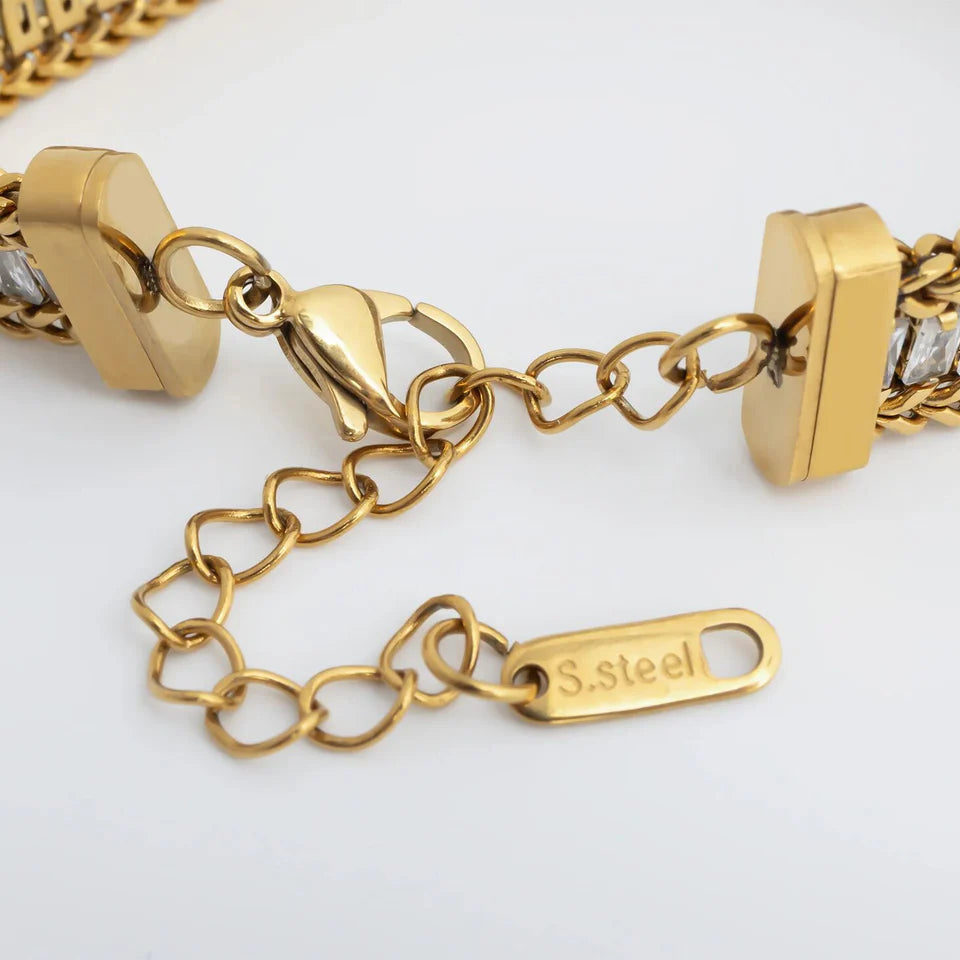 Braided Baguette Bracelet