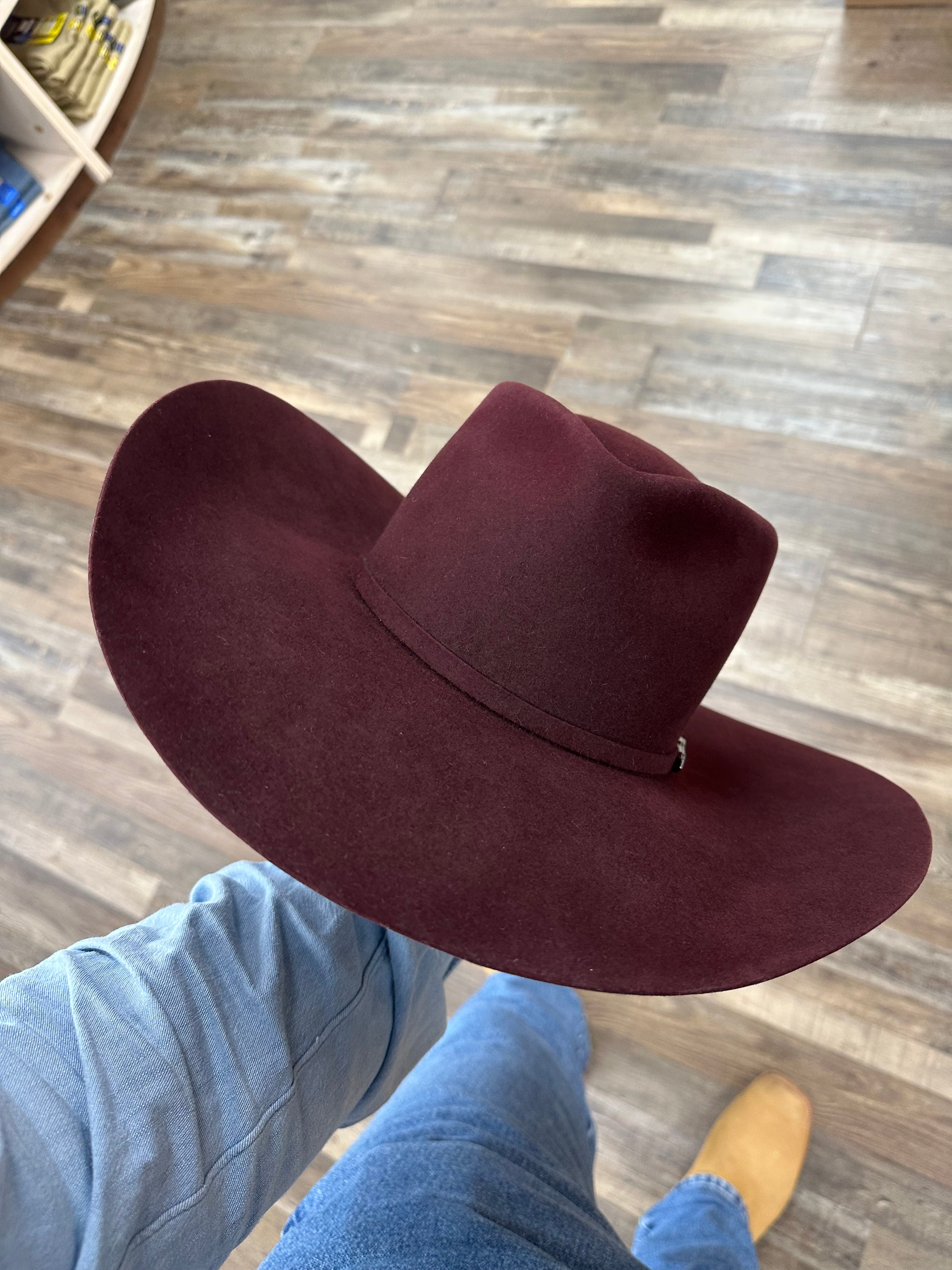 10X Waggoner Felt Hat in Sangria