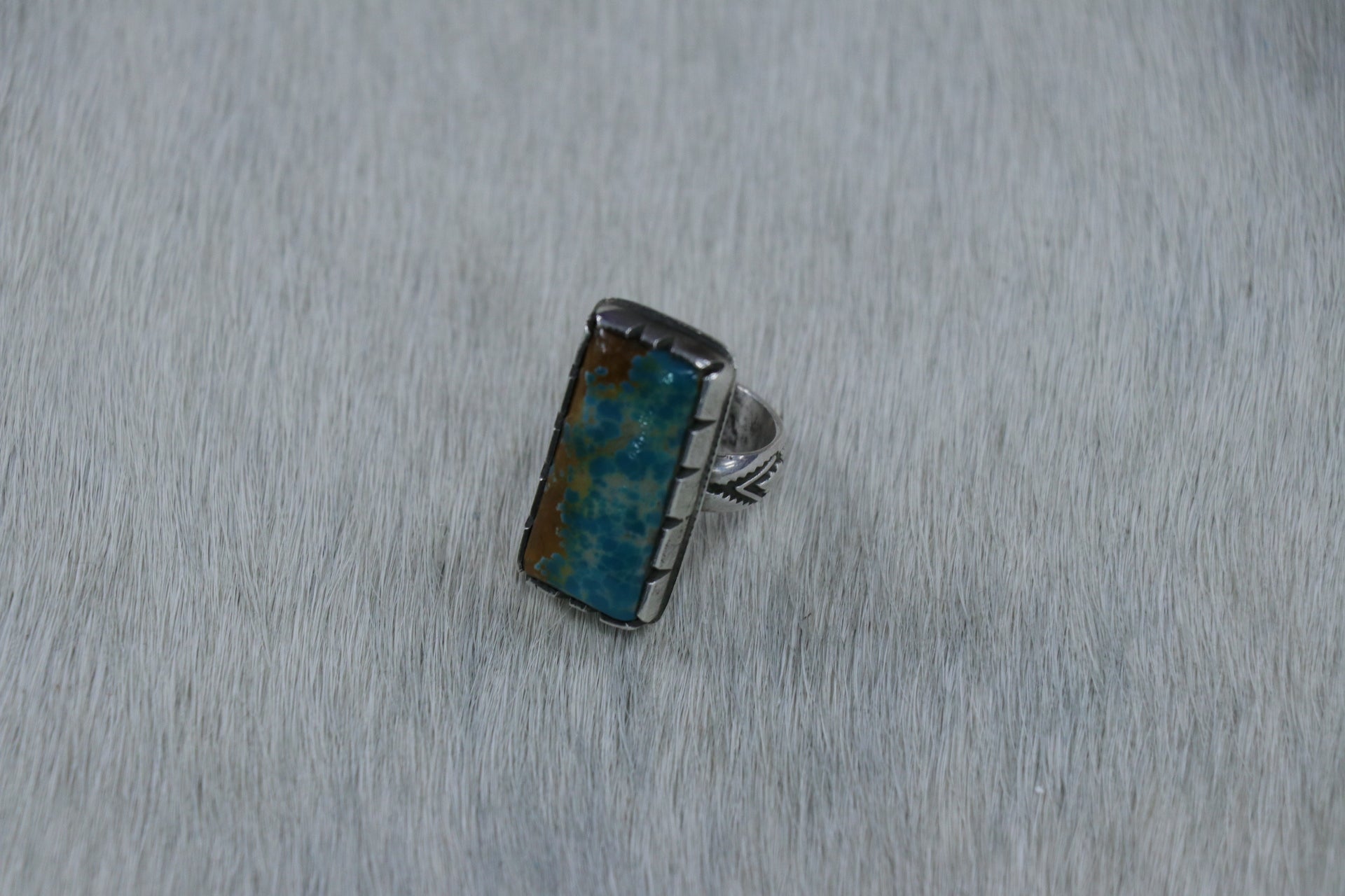 Pilot Mountain Turquoise Ring