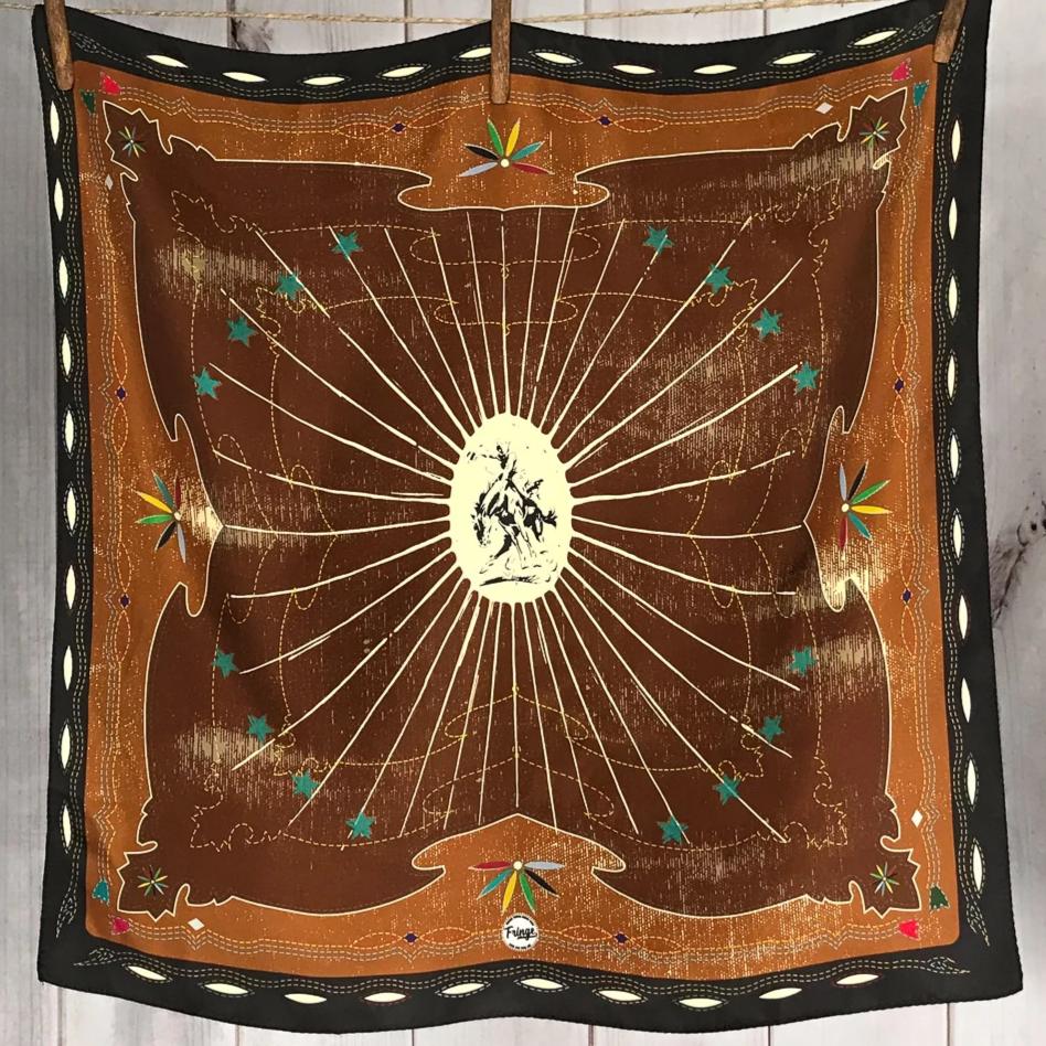 Shorty Scarf- Western Yoke