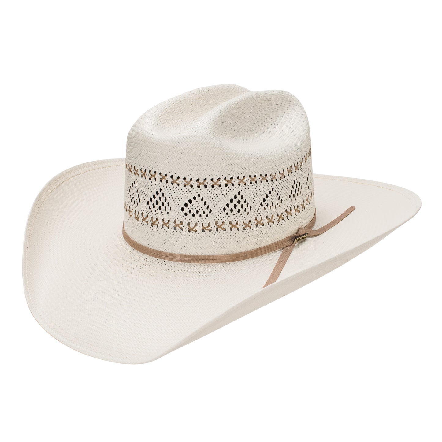 20X Black Ridge Straw Cowboy Hat