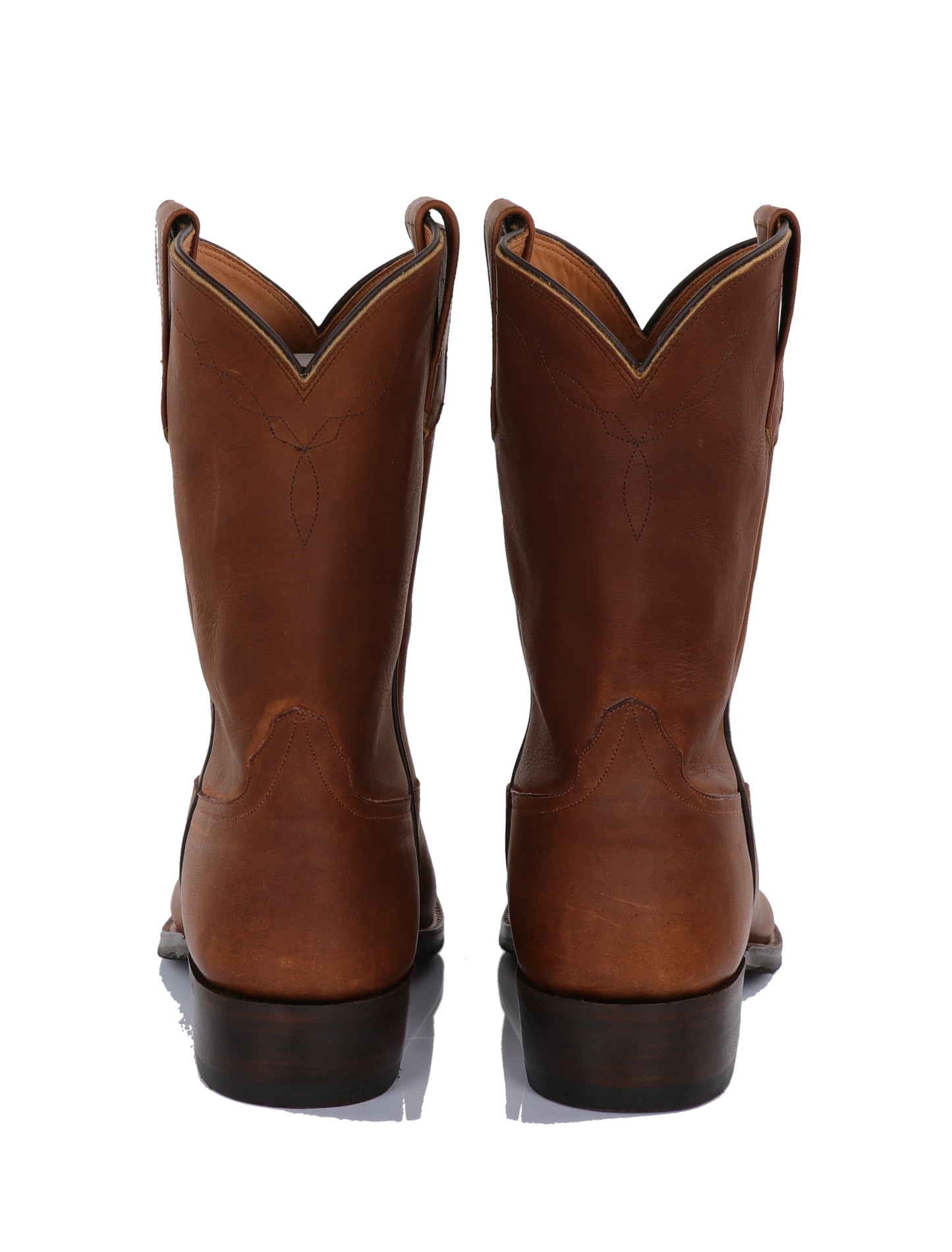 R9025 Chestnut Blackhawk Roper Boot