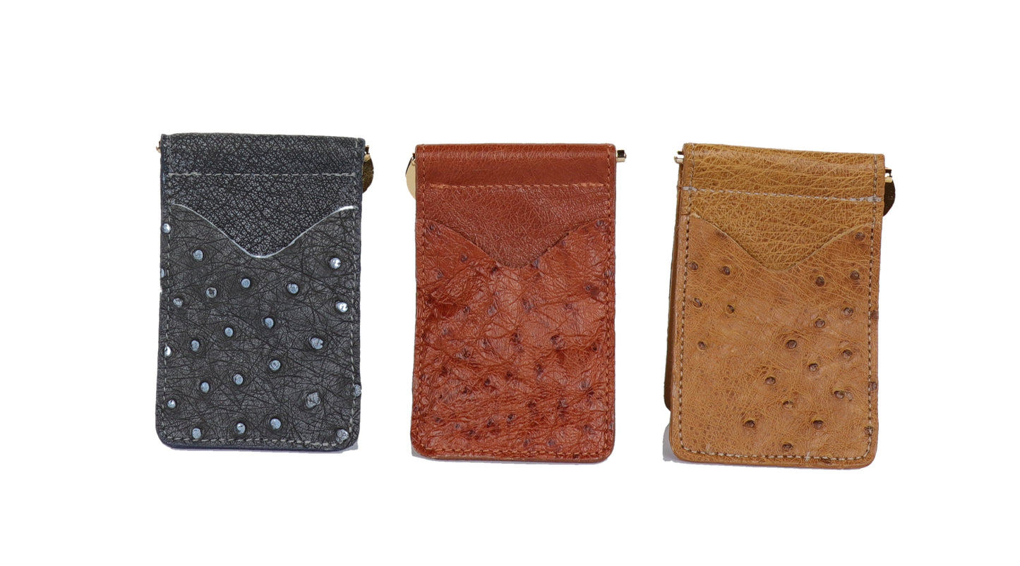 Exotic Leather Front Pocket Wallet