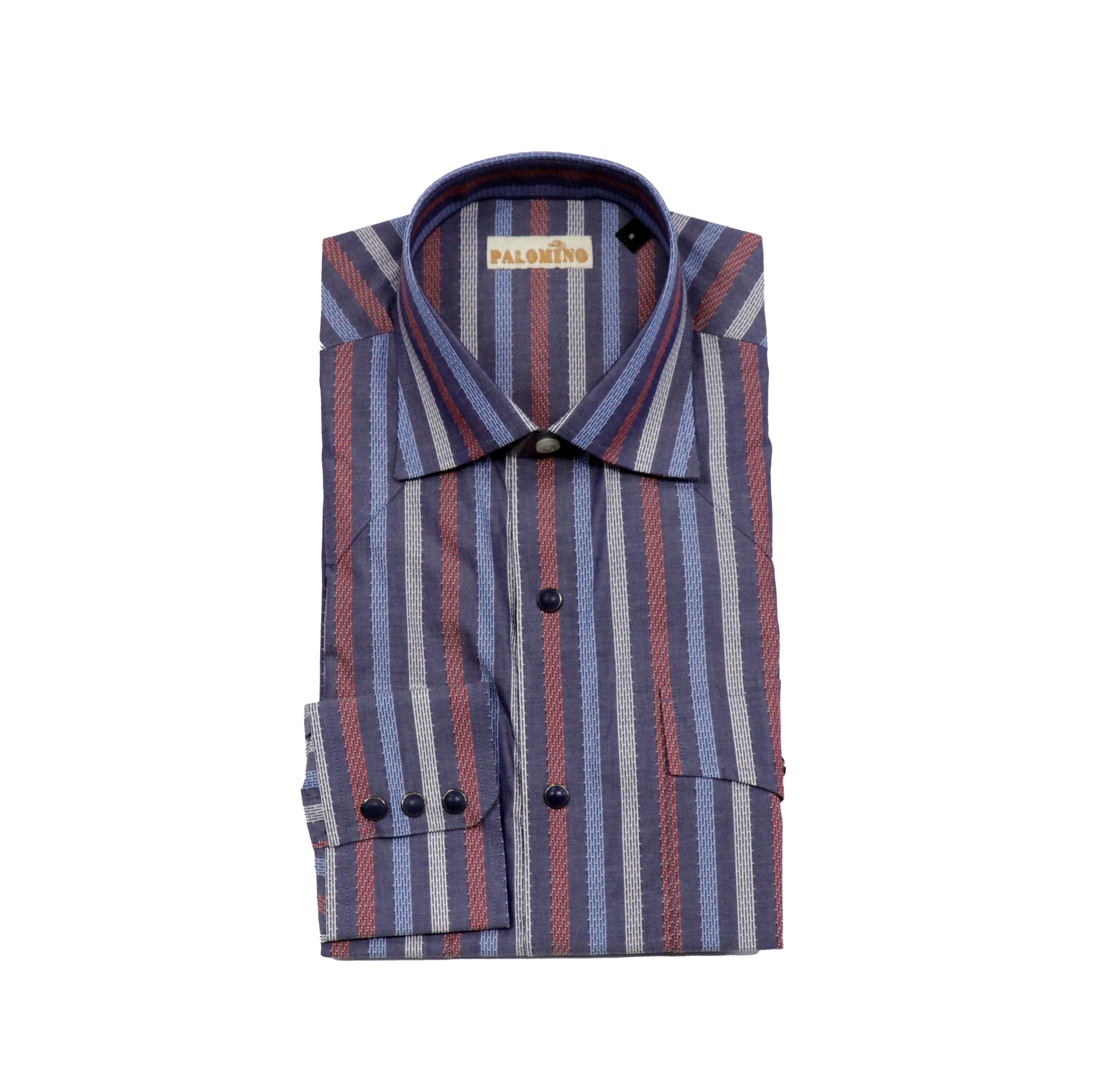 Palomino Pearl Snap Faded Glory