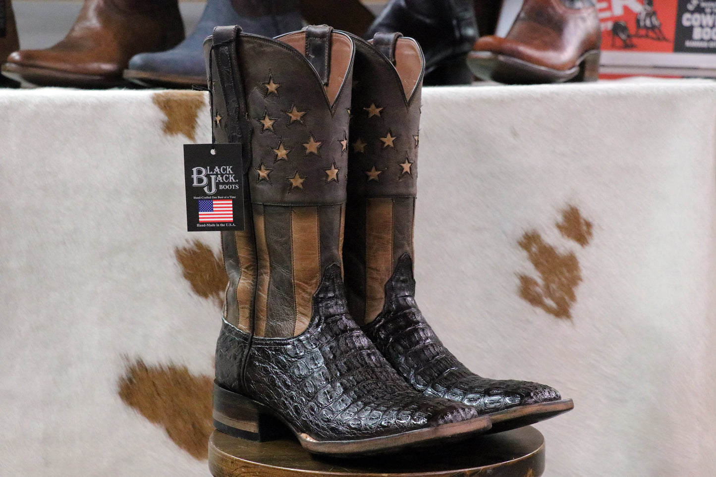 7177 All American Hornback Caiman Boot