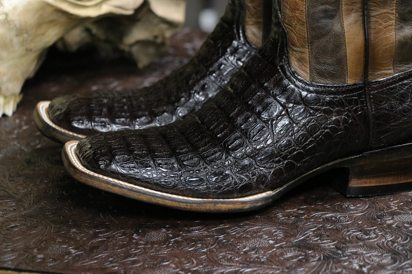 7177 All American Hornback Caiman Boot