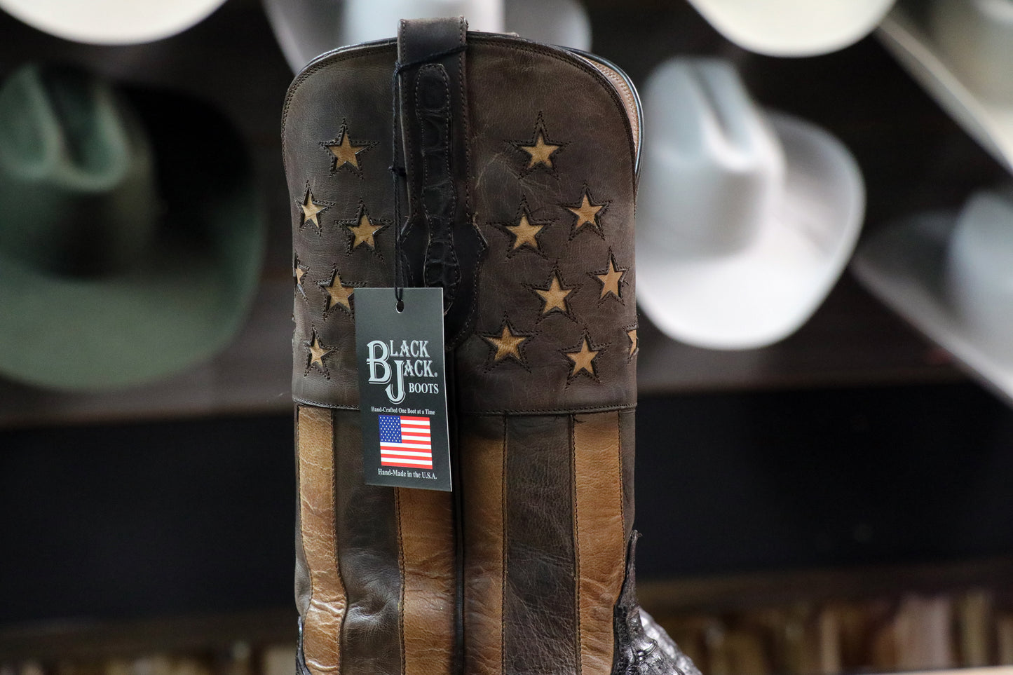 7177 All American Hornback Caiman Boot