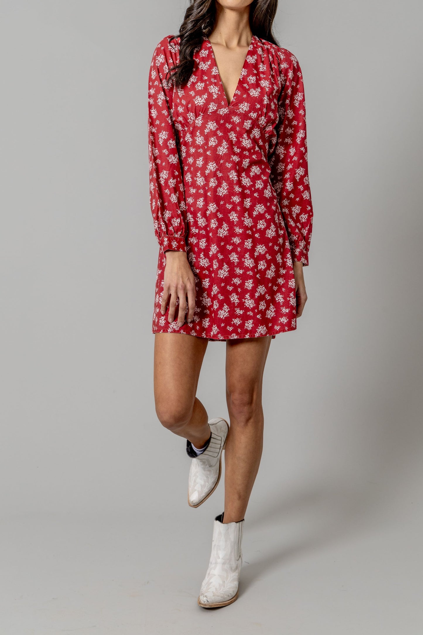 Georgina Dress in Red
