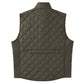 Greenville Diamond Quilted Vest in Loden