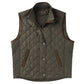 Greenville Diamond Quilted Vest in Loden