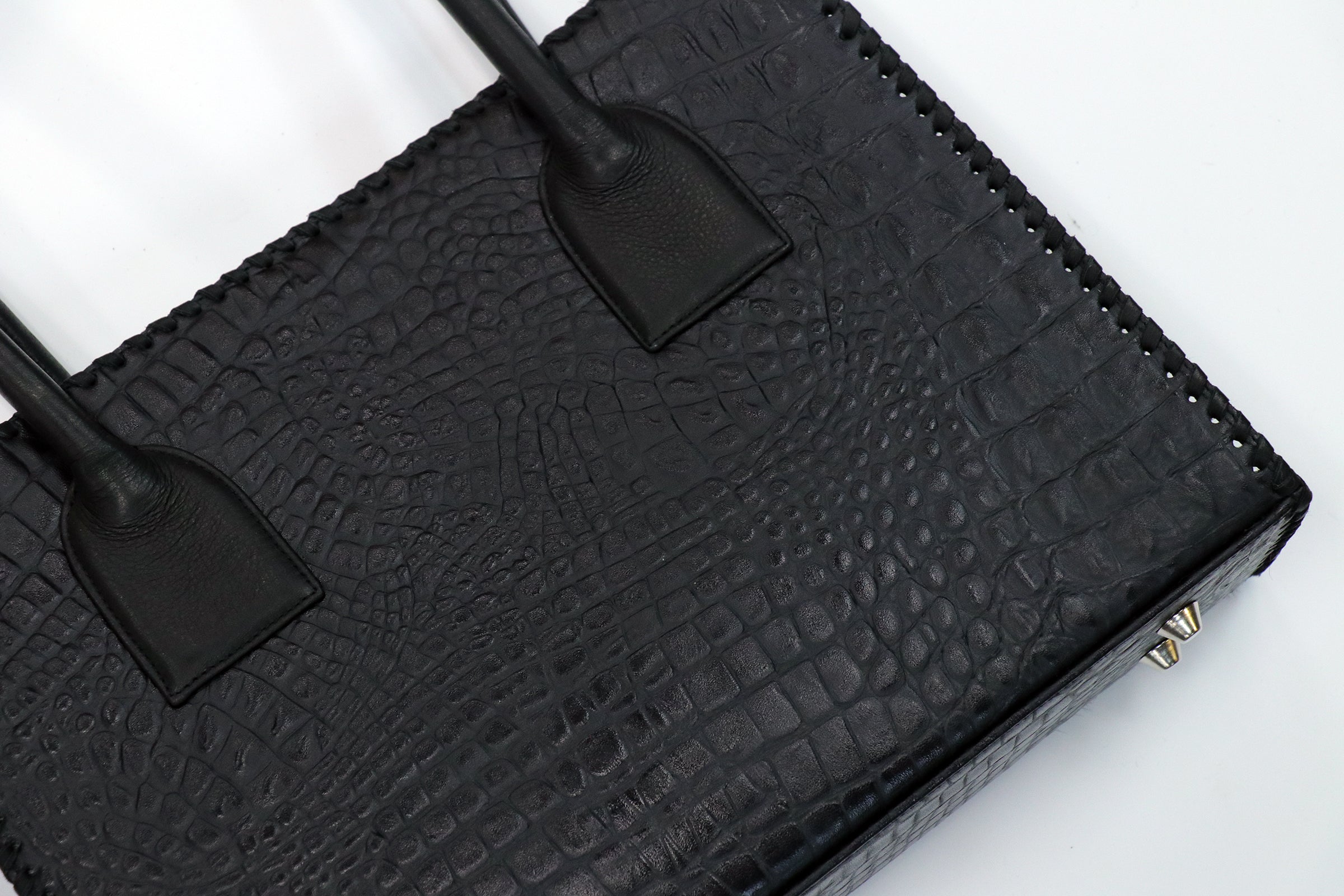 Hornback & Brindle Tote in Black