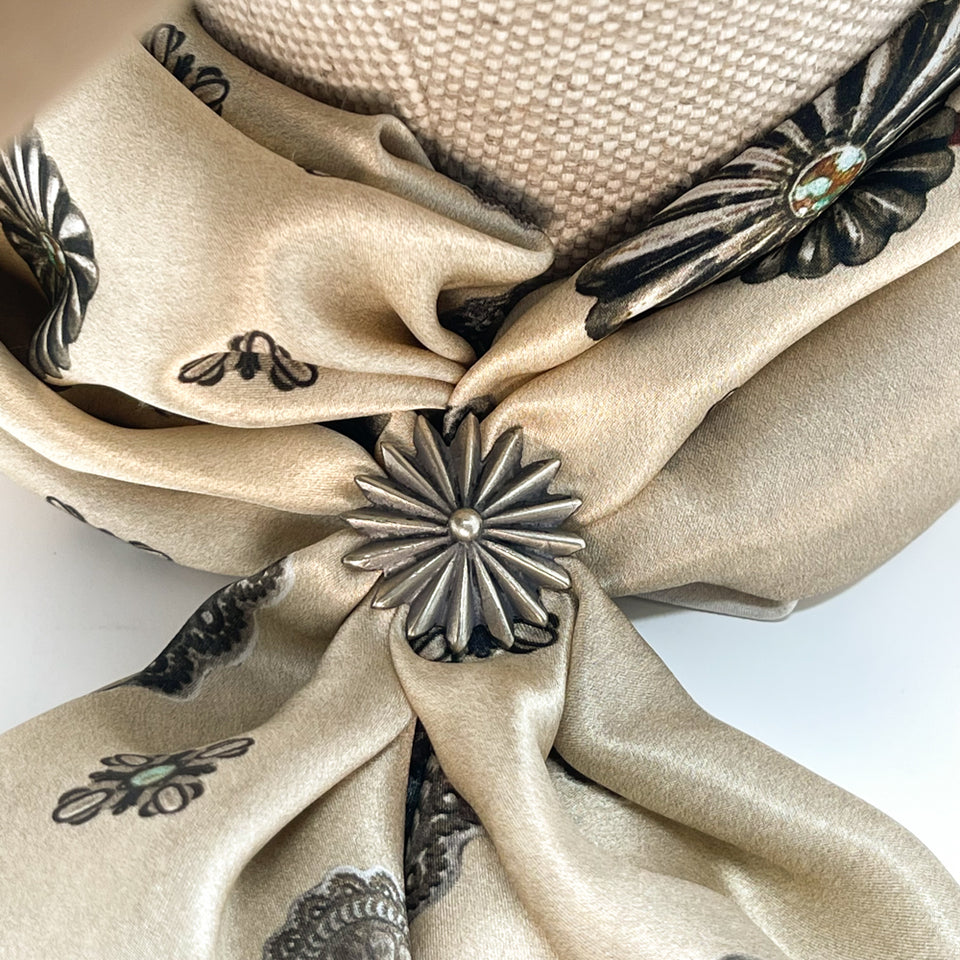 Fringe Scarves Scarf Slide Starburst