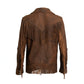 Lea Leather Fringe Jacket