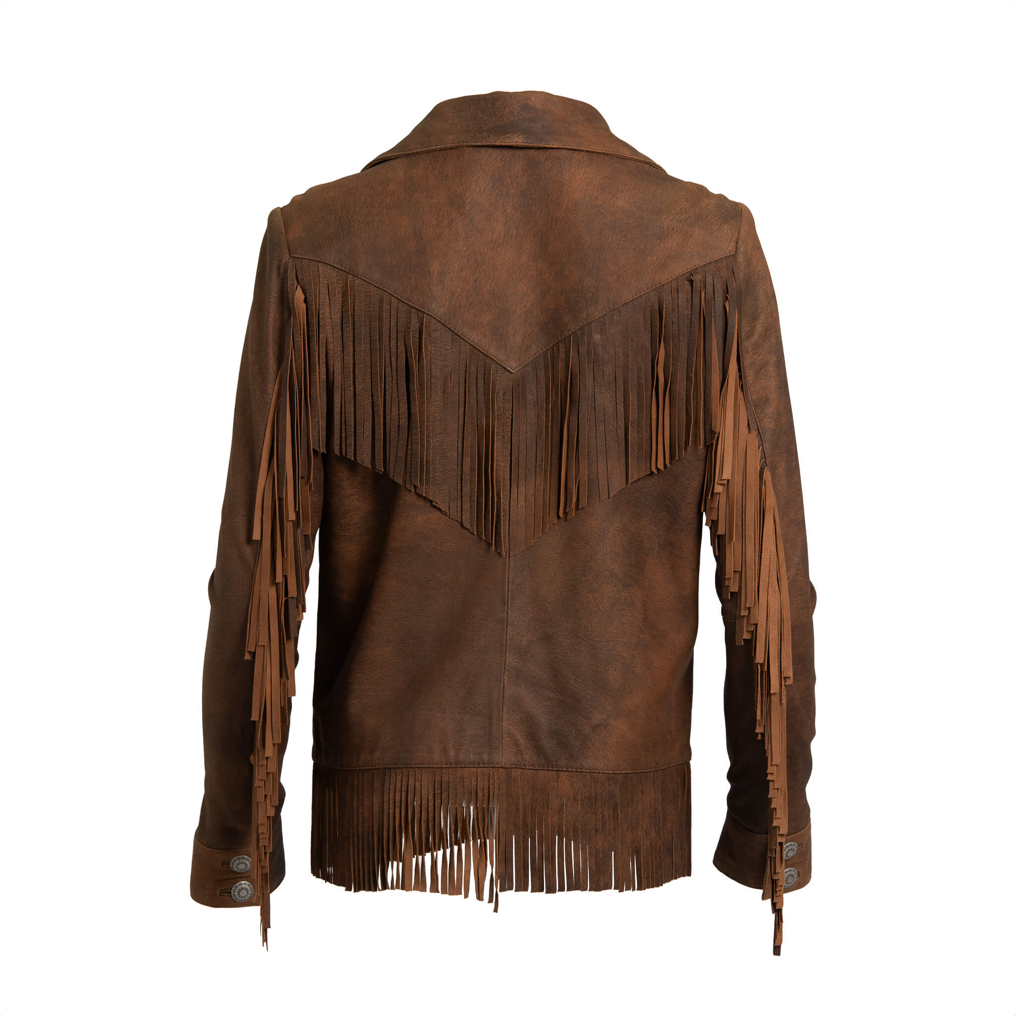 Lea Leather Fringe Jacket
