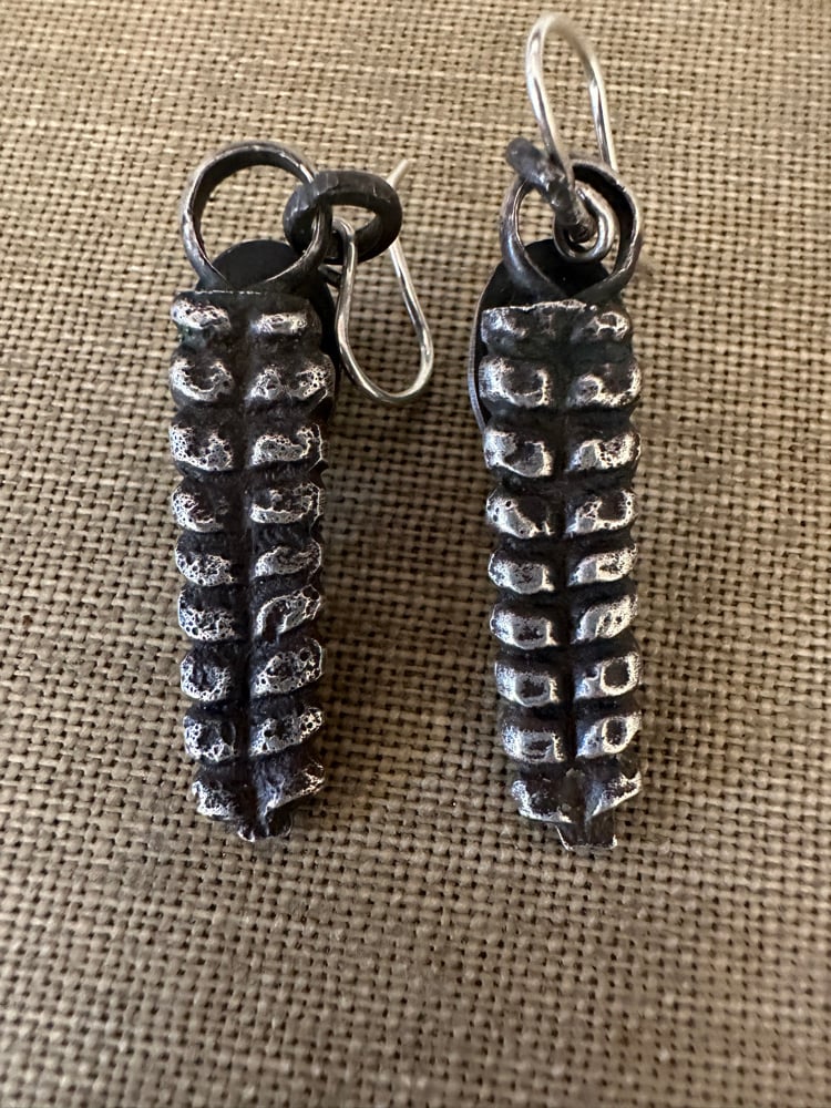 Sonoran Gold Rattlesnake Earrings