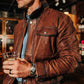 Sedona Waxed Suede Leather Jacket