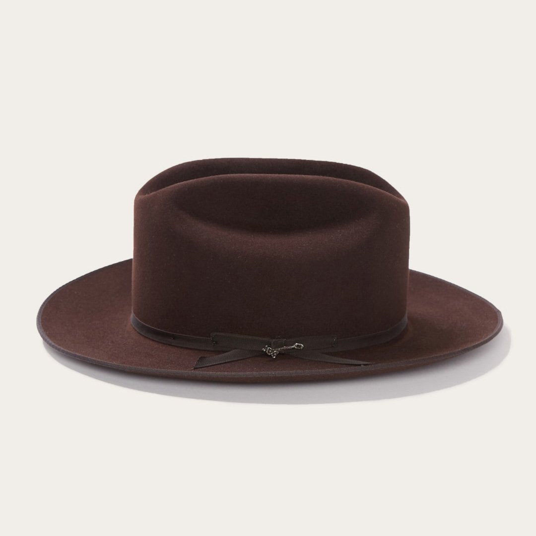 Stetson 6X Open Road Cowboy Hat Chocolate
