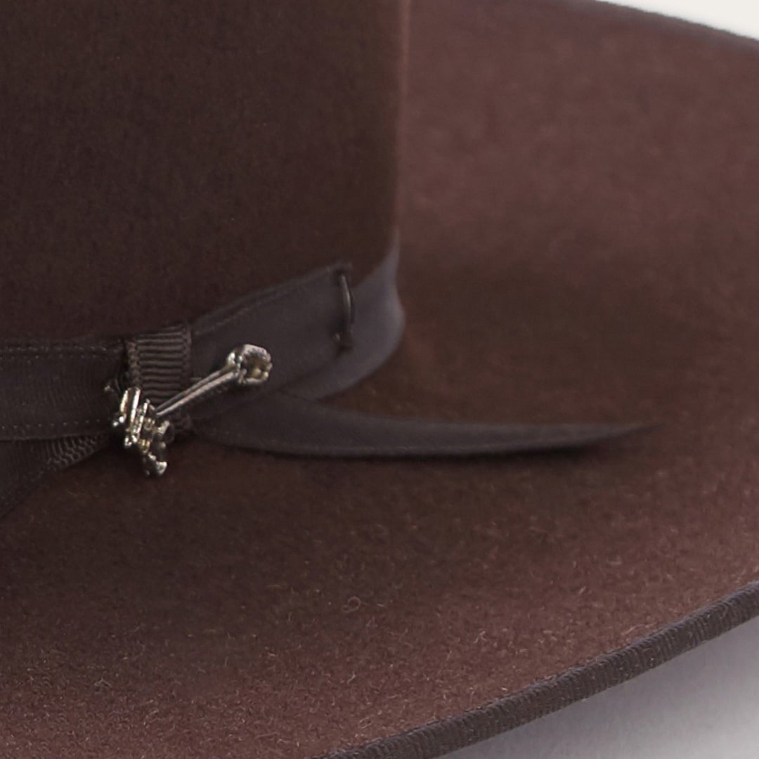 Stetson 6X Open Road Cowboy Hat Chocolate