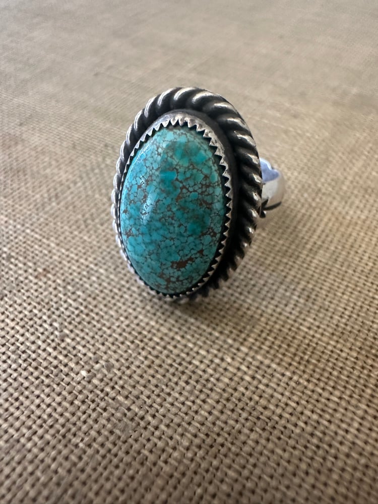 Thunderbird Turquoise Ring
