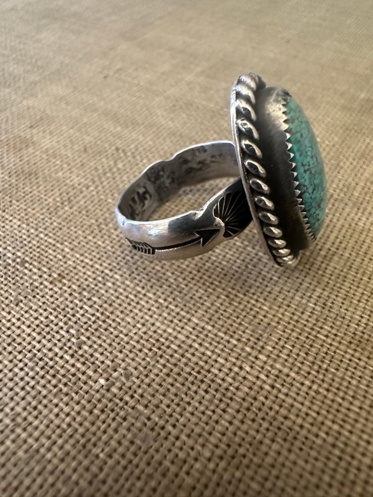 Thunderbird Turquoise Ring